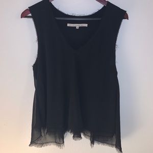 Rachel Roy black blouse
